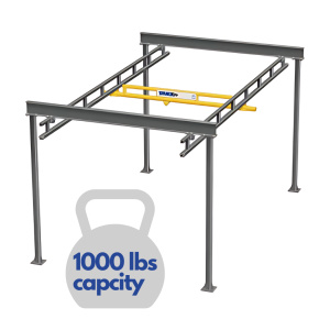 freestanding bridge crane 1000 lbs capacity