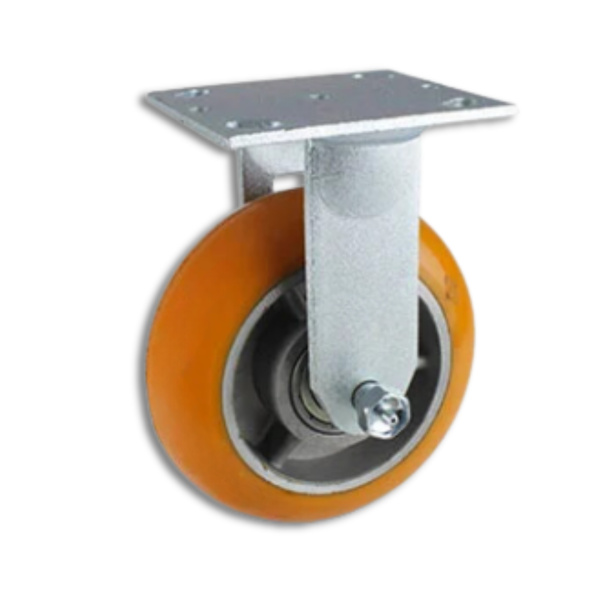 6″ x 2″ Rigid yoke with (UA) Polyflexon Wheel