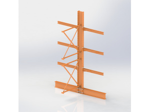 double sided cantilever rack add-on kit