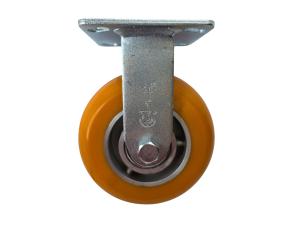 6" x 2" Rigid Caster, (UX) Ultraflex Wheel, 28UX60JO6417YY