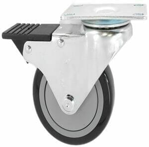 Swivel Caster Poly-Pro Wheel TLB 350
