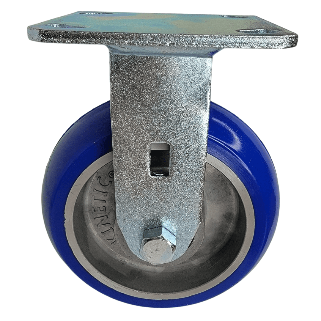 8" x 2" Rigid Caster, (KN) KINETIC® Wheel, Precision Ball Bearing, 28KN80JL6317 - Image 2