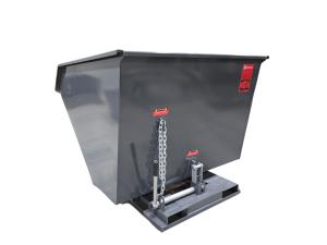 2 yard tall self dumping hopper 6000 lbs capacity