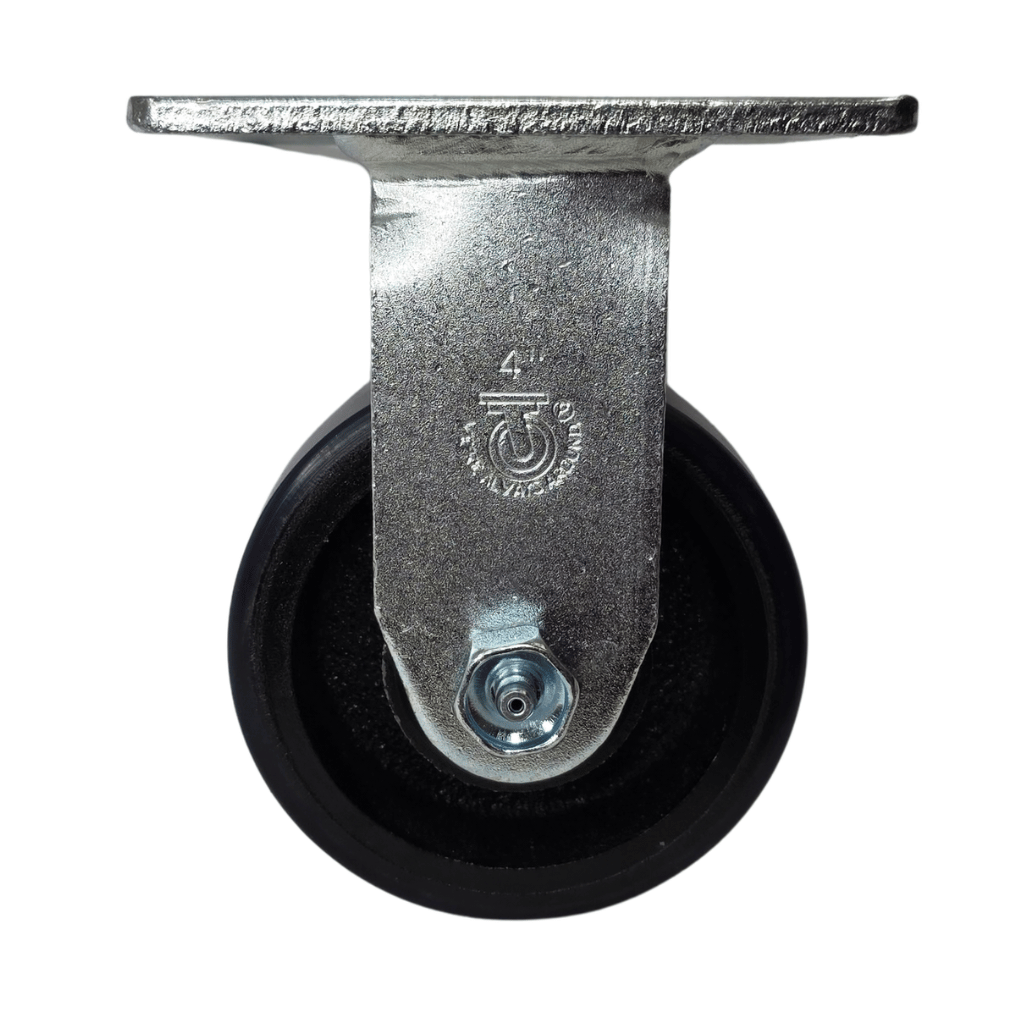 4" x 2" Rigid Caster, (SW) Energy Saver Polyon (B&C1121) - Image 1