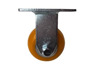 4" x 2" Rigid Caster, (UX) Ultraflex Wheel, 28UX40JO6317YY