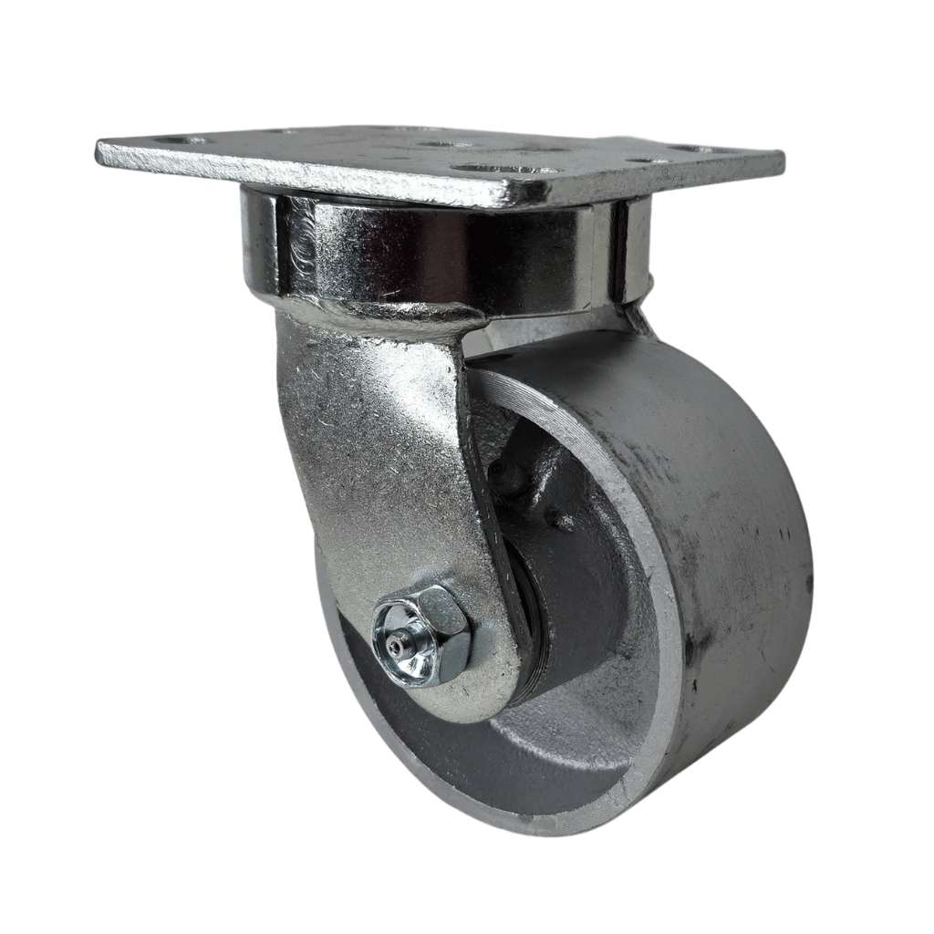 4" x 2" Kingpinless Caster, (SS) Semi-Steel Wheel, 41SS40JS0417YY - Image 2