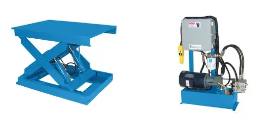 HC Series high cycle lift table, 1,000,000 cycle warranty