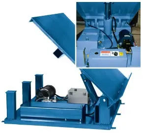 TT Series electric tilt table, 30 to 60 degree tilt