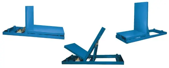 UE Series upender, full 90 degree rotation