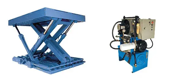 UHC Series ultra high cycle lift table, 3,000,000 cycle warranty