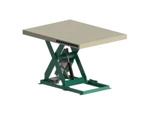 Southworth Backsaver Lite LL Series Scissor Lift Table - 500 to 1500 lb Capacity