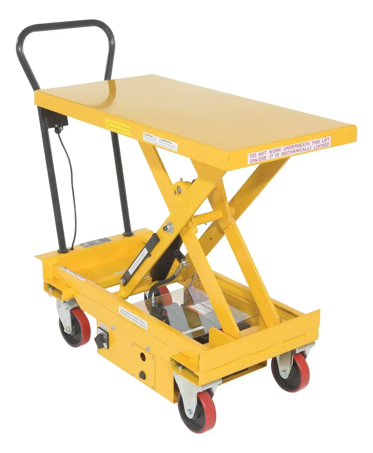 Vestil DC powered elevating cart